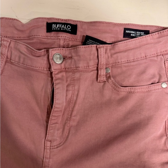 Buffalo David Bitton Denim - Buffalo David Bitton Pink Denim Jeans